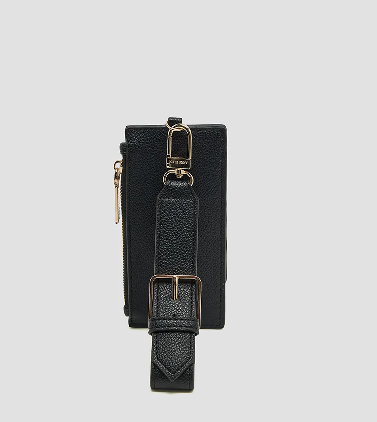 Anne Klein  Anne Klein Logo Detail Zippered Wallet for Women | Best Price UAE